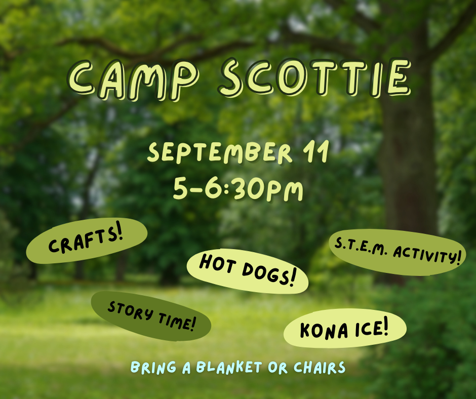 Camp Scottie Reminder
