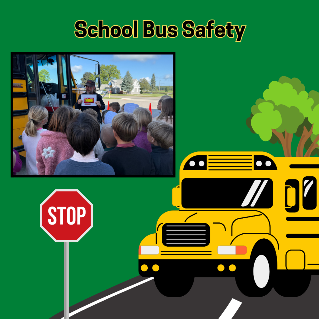 kids learning on school bus