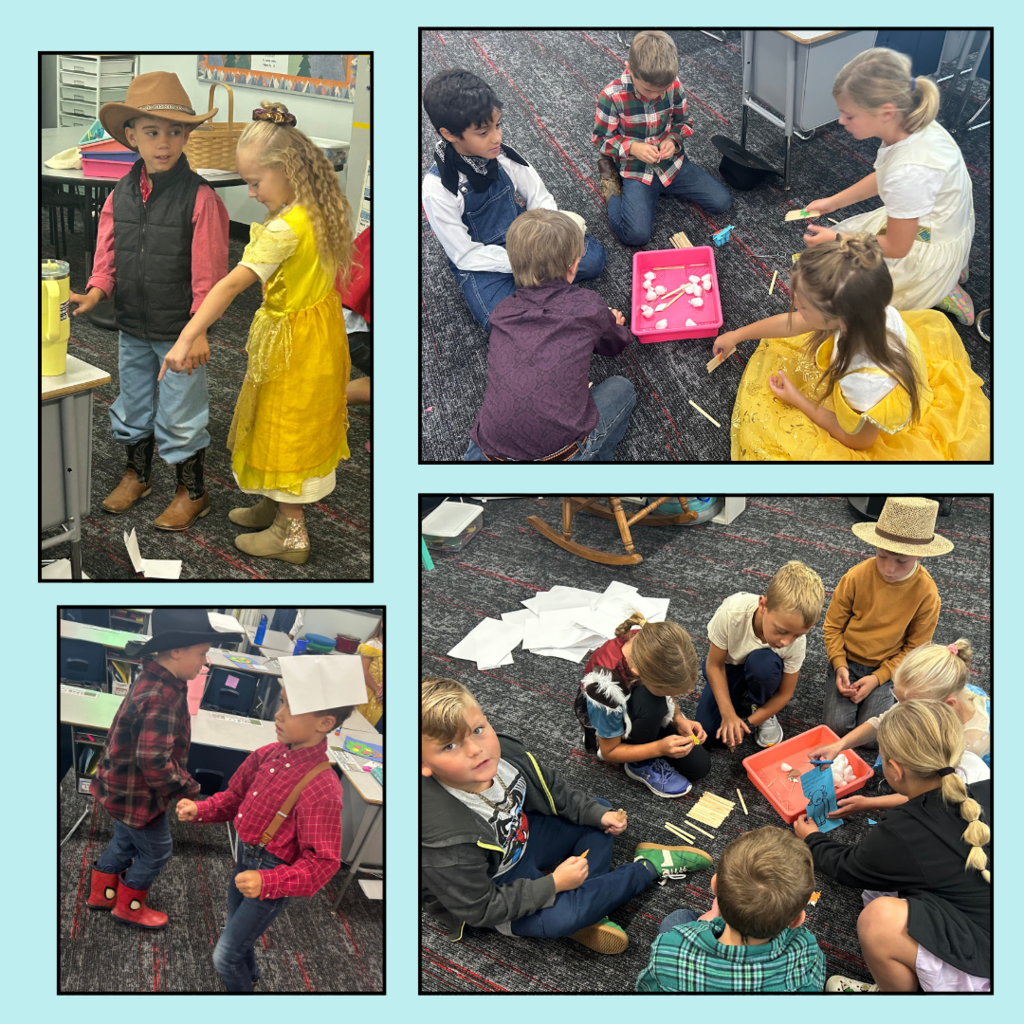 students dressed up as fairy tales