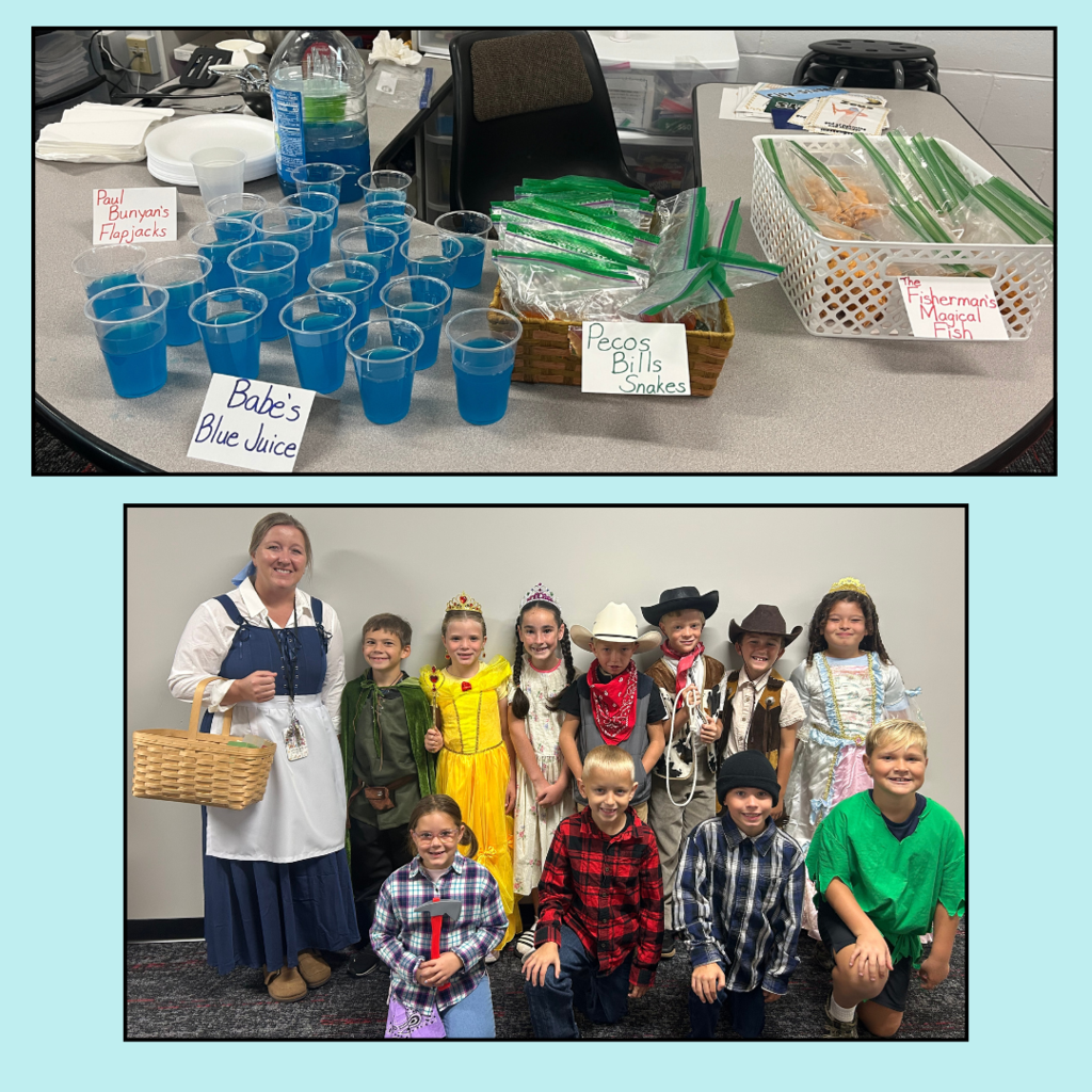students dressed up as fairy tales