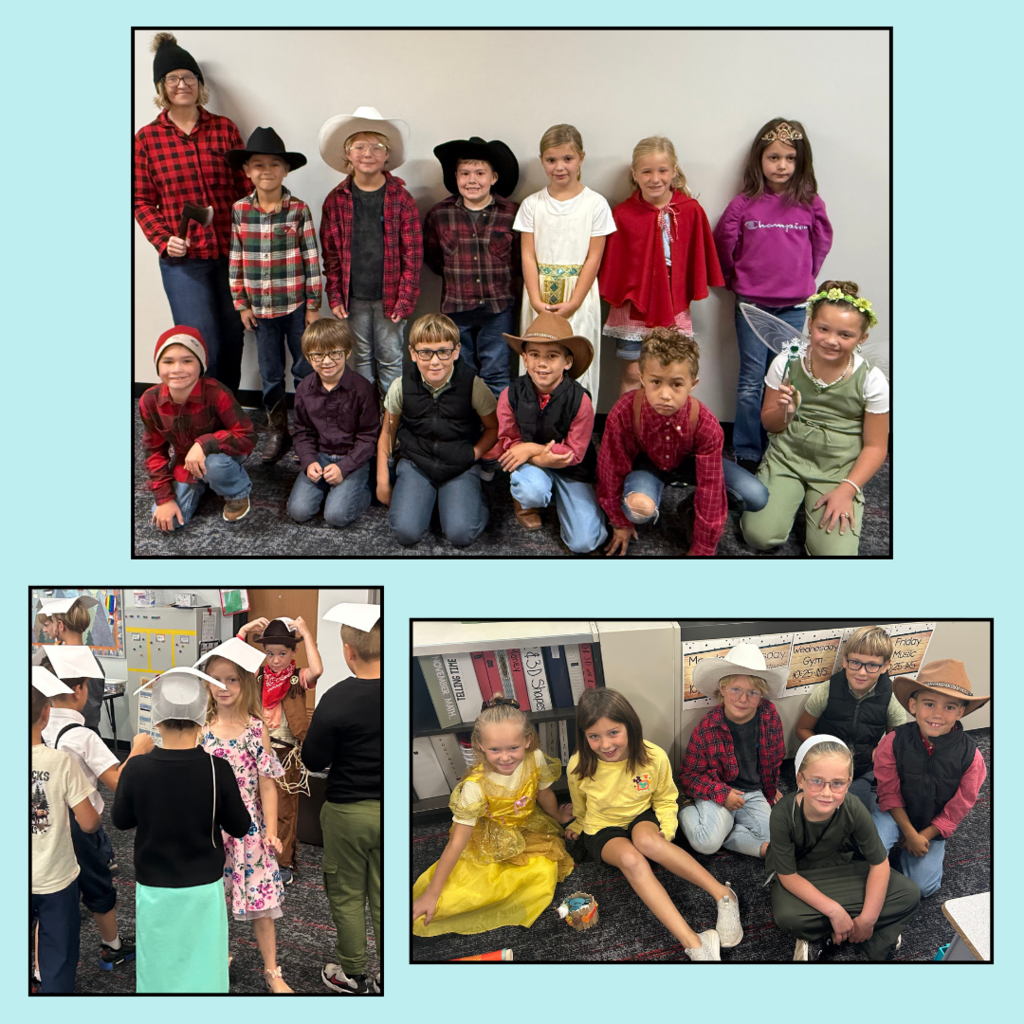 students dressed up as fairy tales