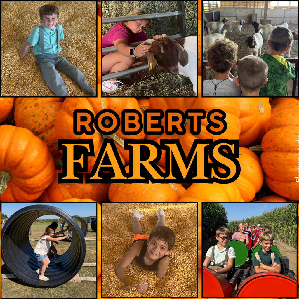 kids at roberts farms