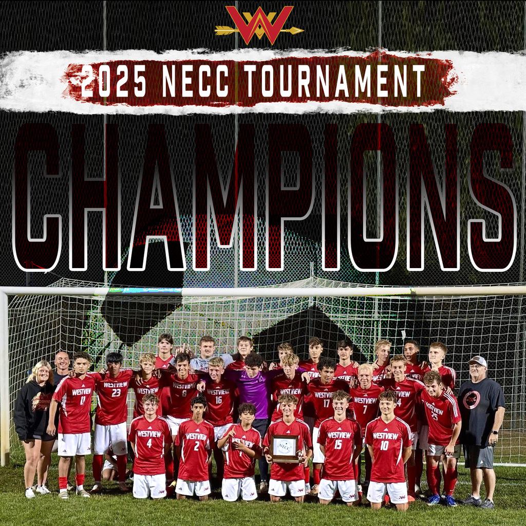 Varsity Boys Soccer NECC Tournament Champions