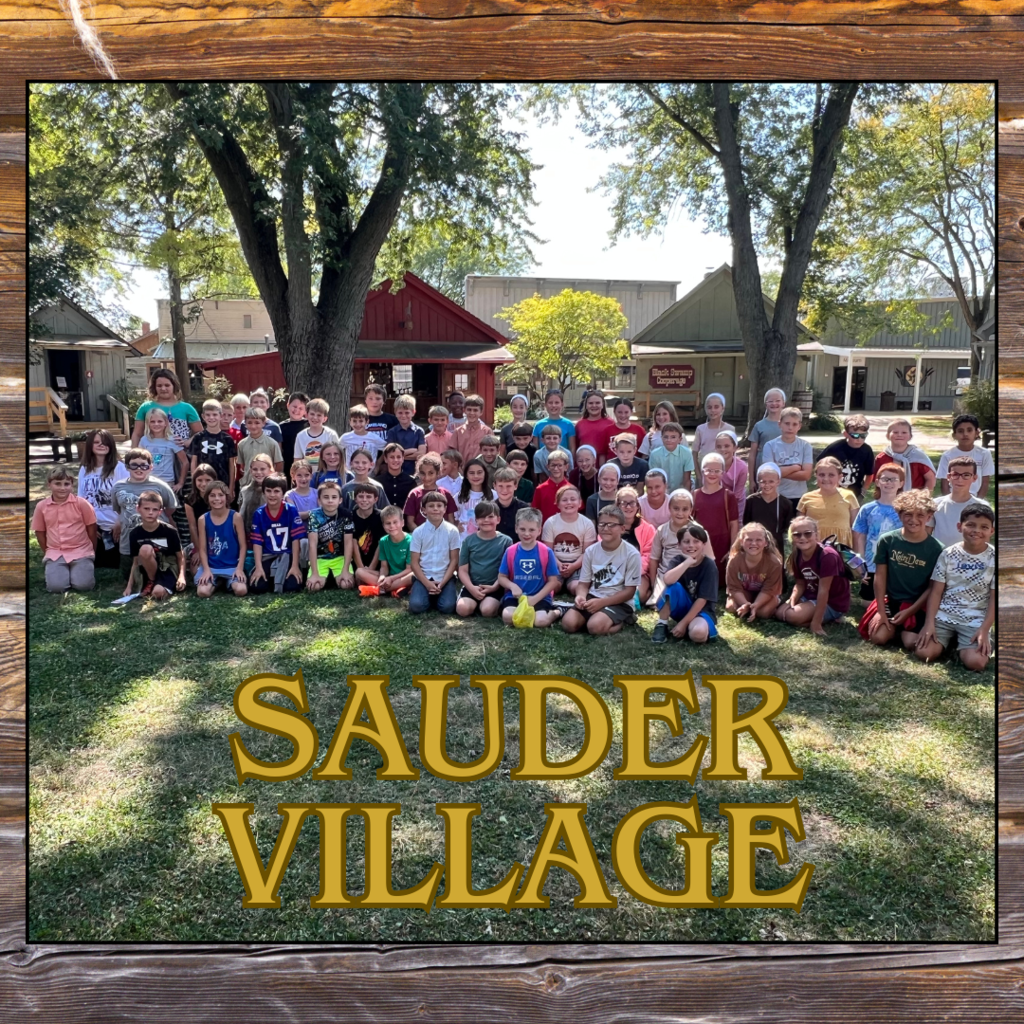 kids at Sauder Village