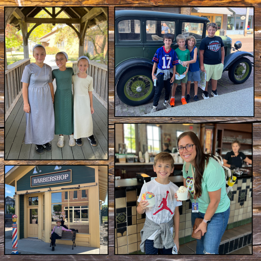 kids at Sauder Village