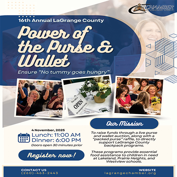 Power of the Purse Flyer November 4, 2025