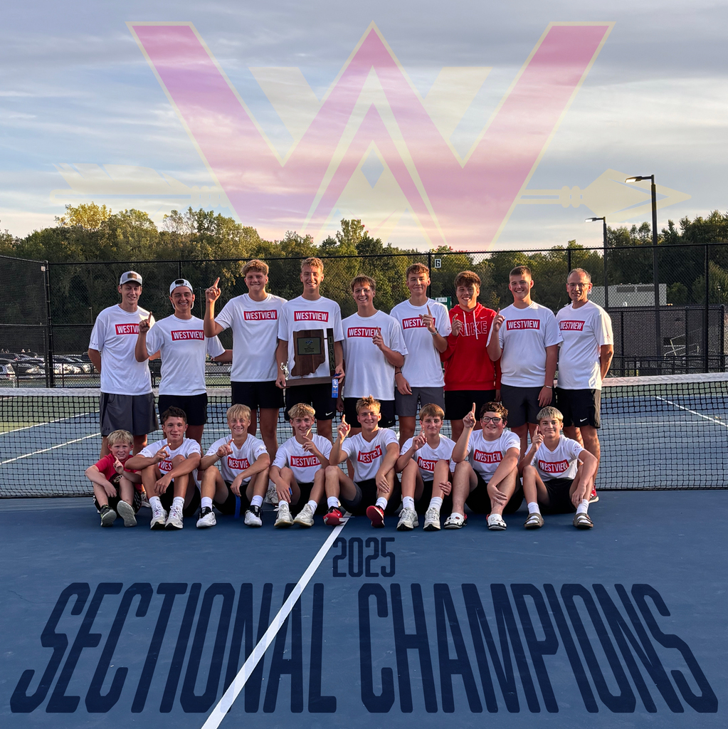 Varsity Boys Tennis Sectional Champs 2025