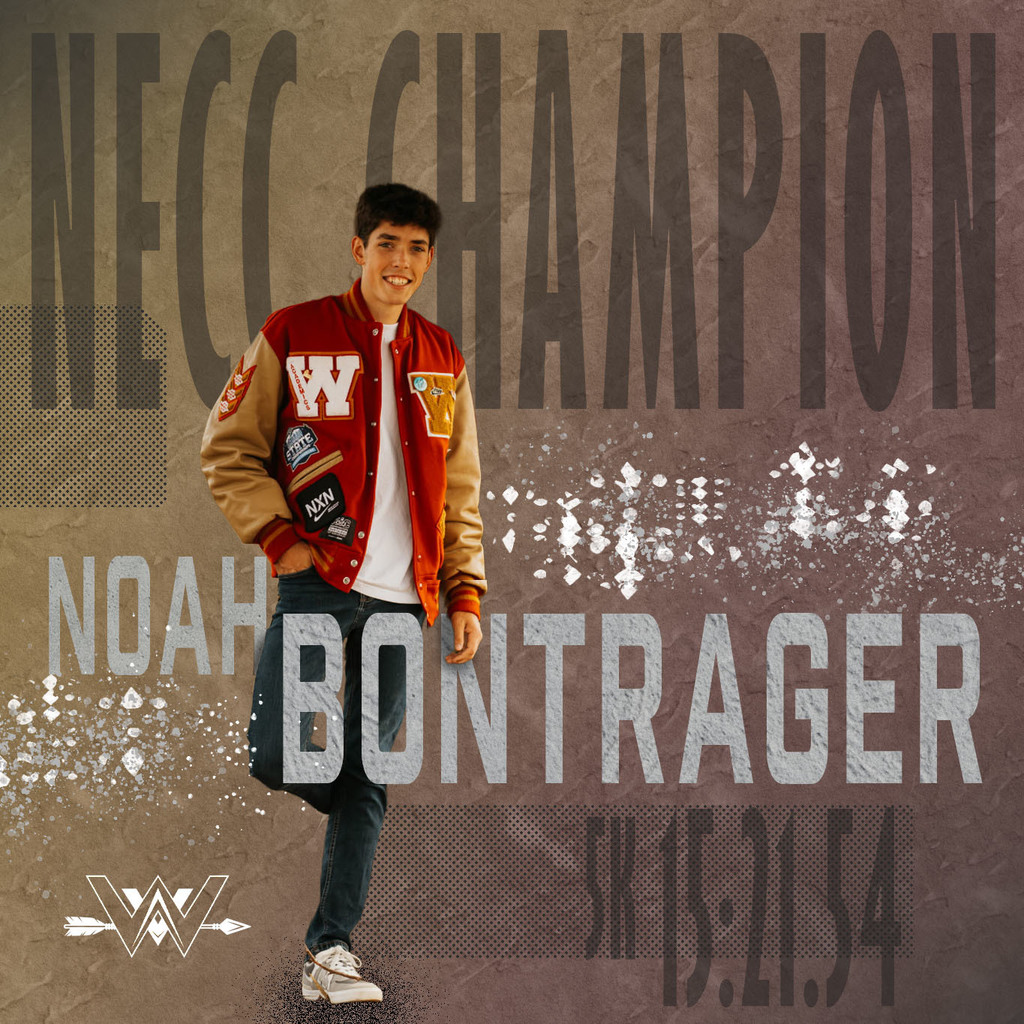 NECC Champion Noah Bontrager Cross Country 2025