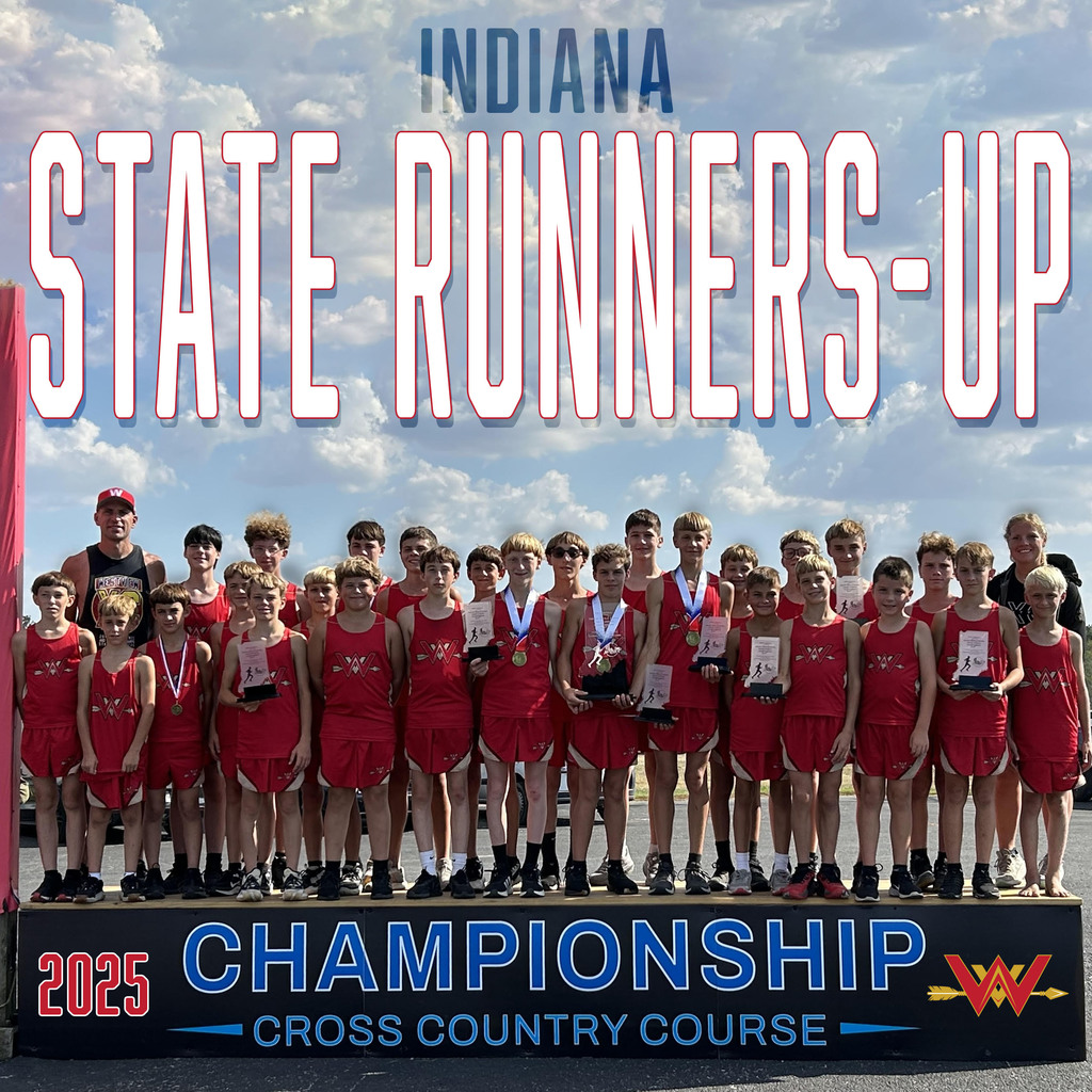 Junior High Cross Country State Runners-Up 2025