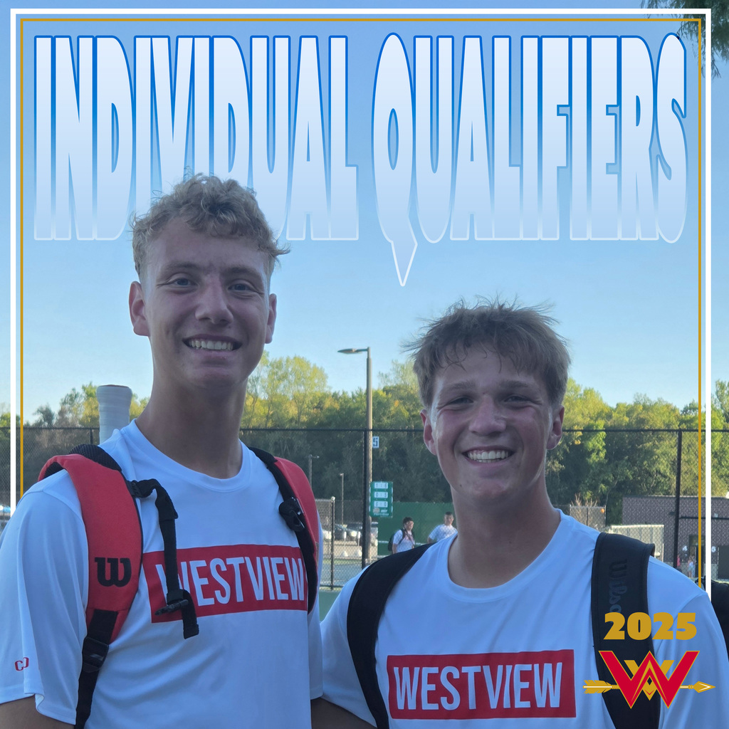 Kaden Grau and Luke Stults advance to Sectional 1-doubles 2025 Tennis