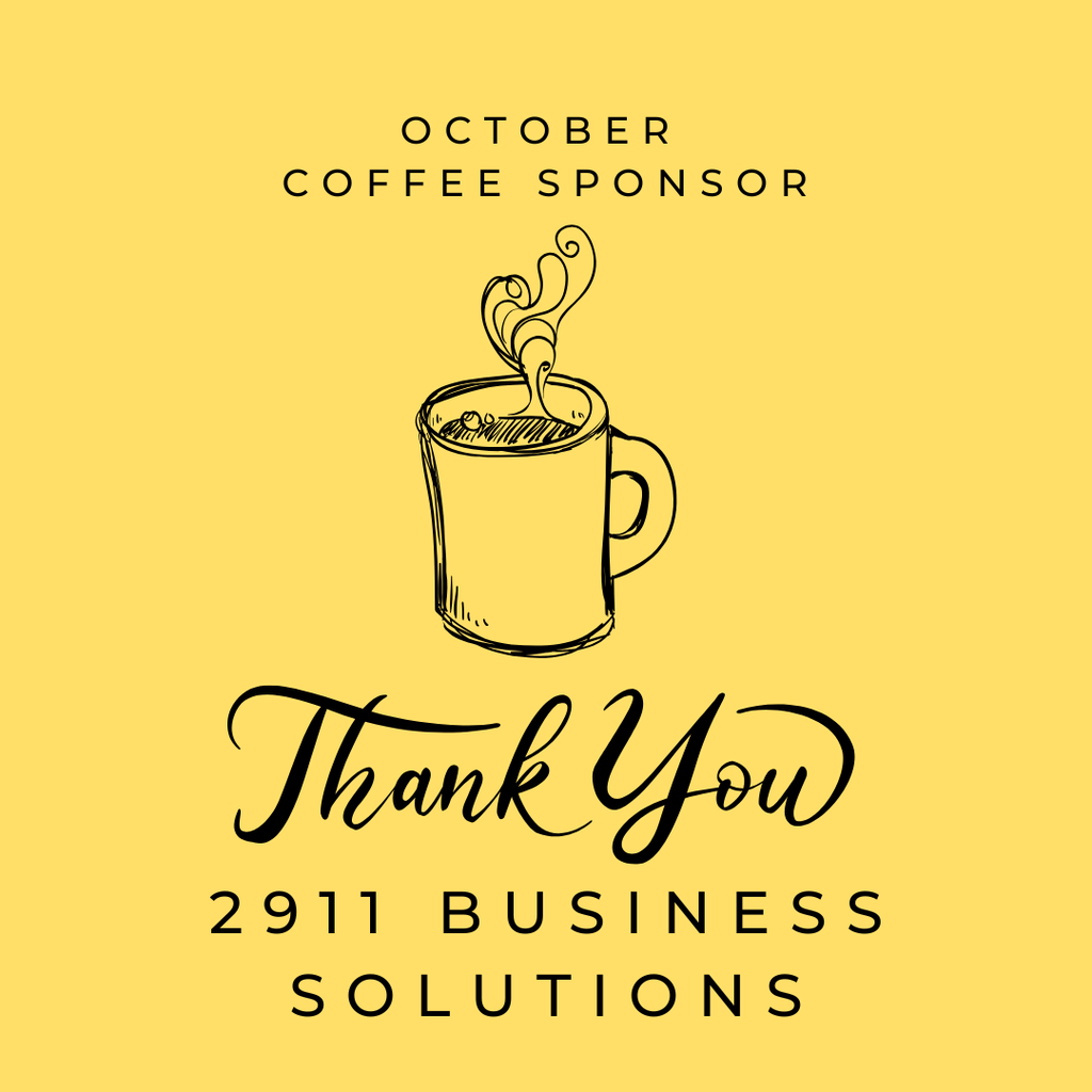October 2025 coffee sponsor