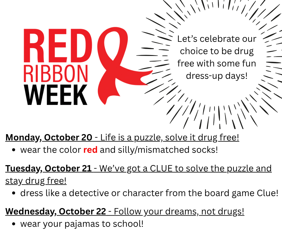 Red Ribbon week info