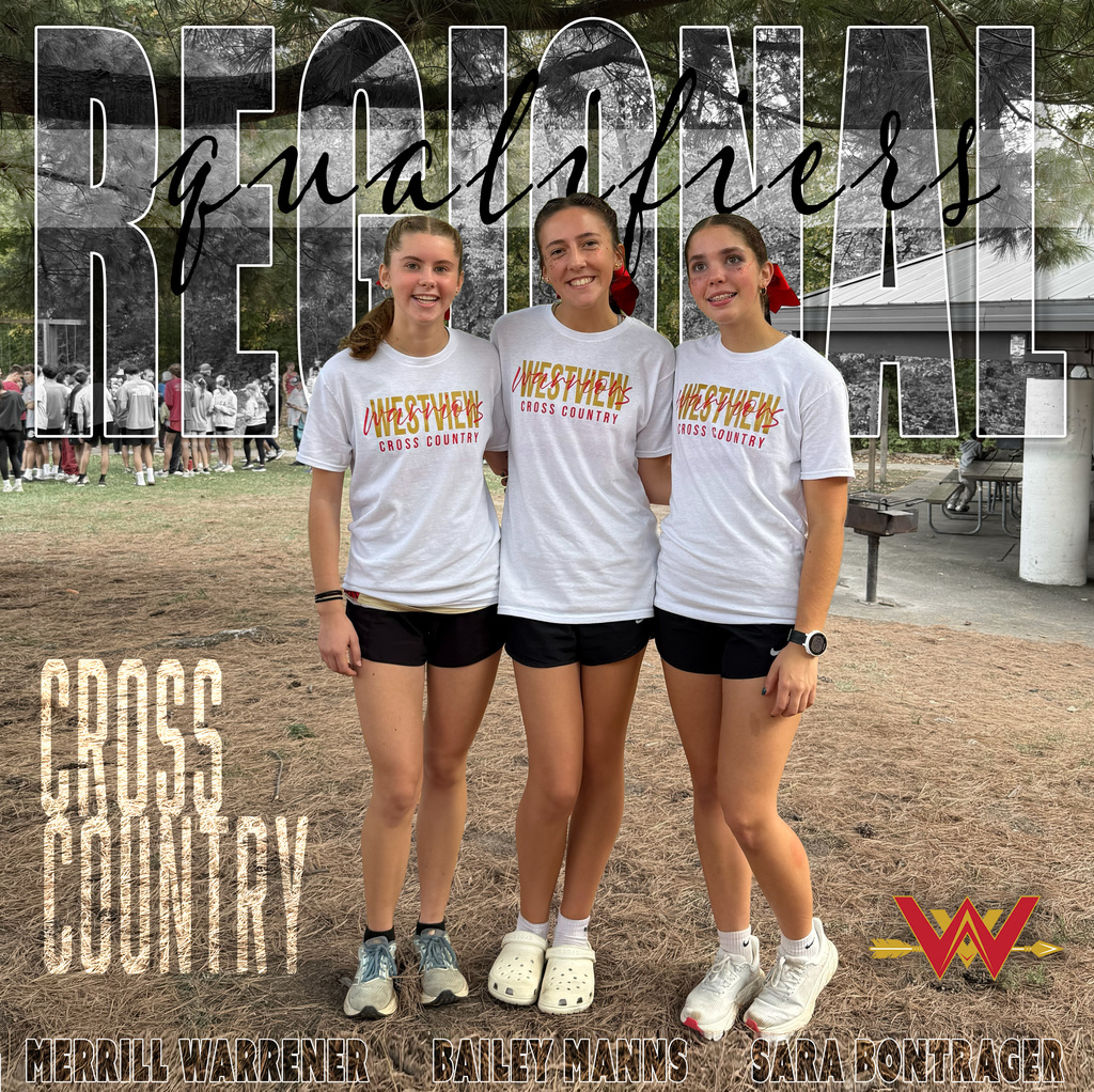 Merrill Warrener, Bailey Manns, Sara Bontrager Regional Qualifiers Cross Country 2025