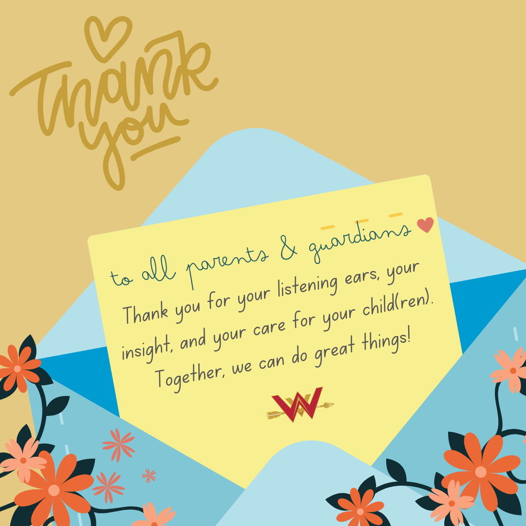thank you parents