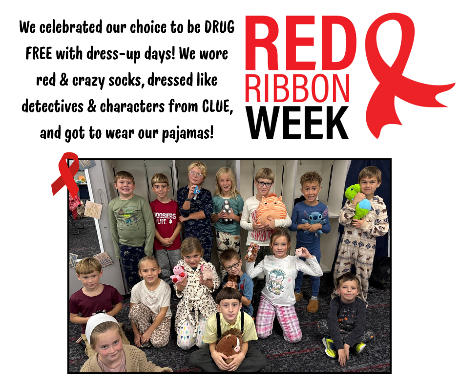 red ribbon week dress up days