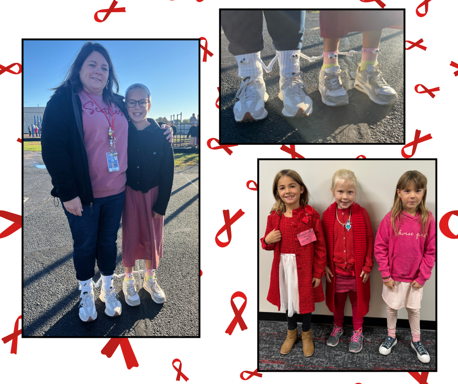 red ribbon week dress up days