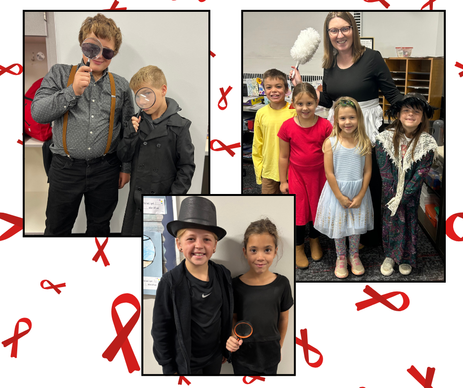red ribbon week dress up days