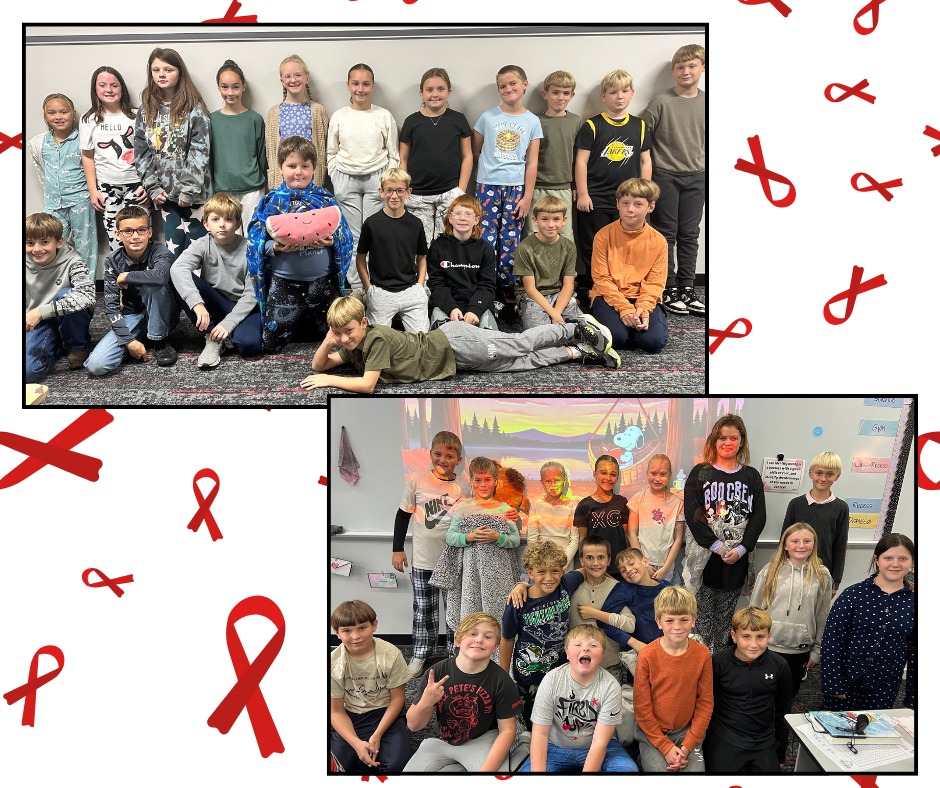 red ribbon week dress up days