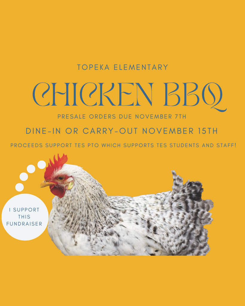 chicken bbq flyer