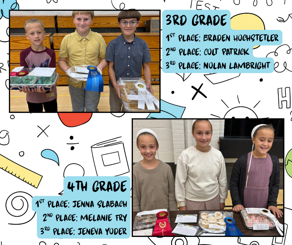 kids with their projects