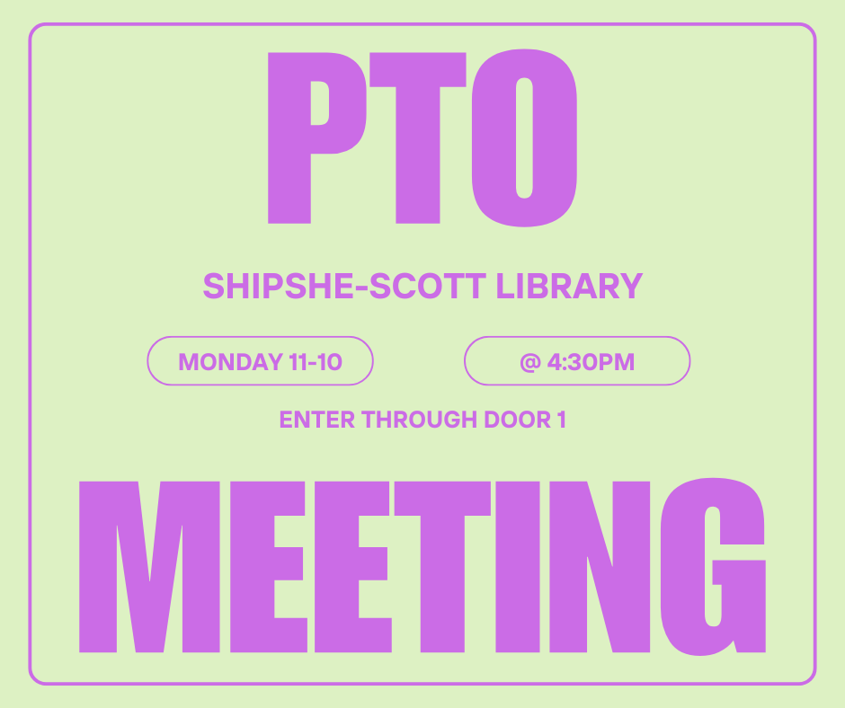 PTO meeting today at 4:30pm