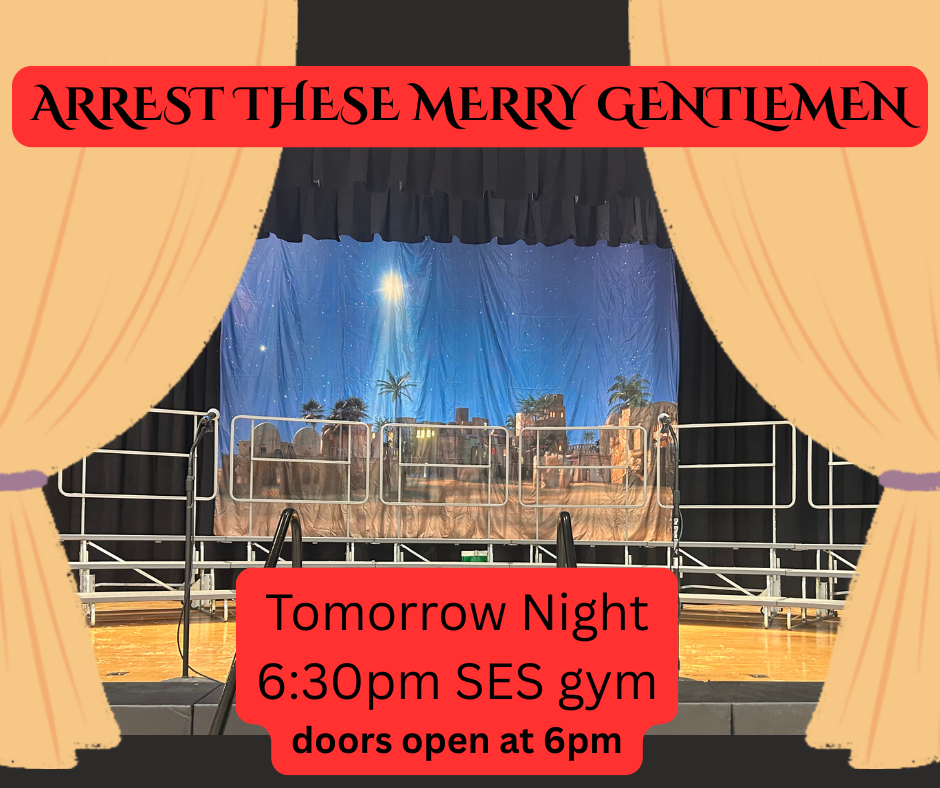 Tomorrow Night 630pm SES gym