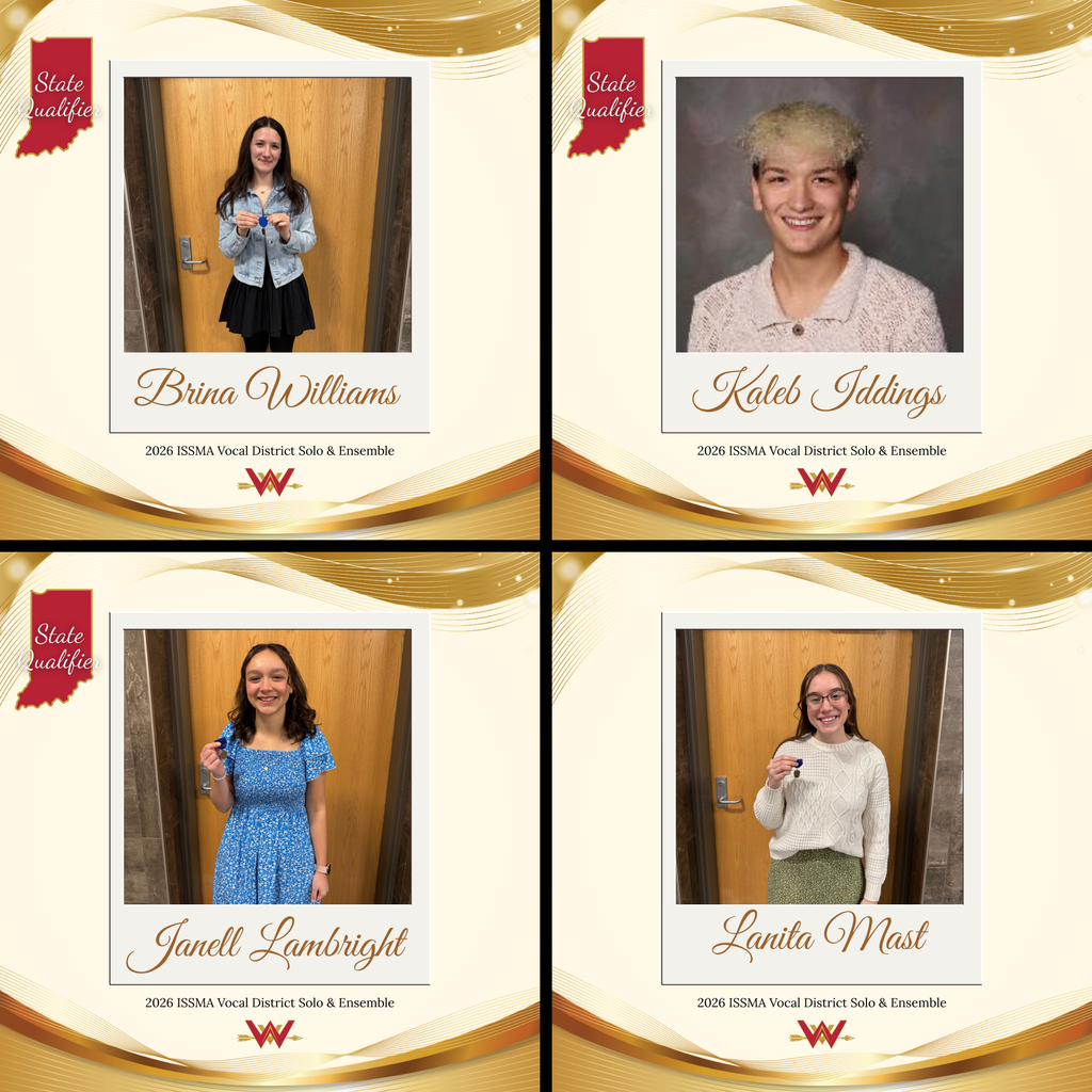 Brina Williams, Kaleb Iddings, Janell Lambright, Lanita Mast