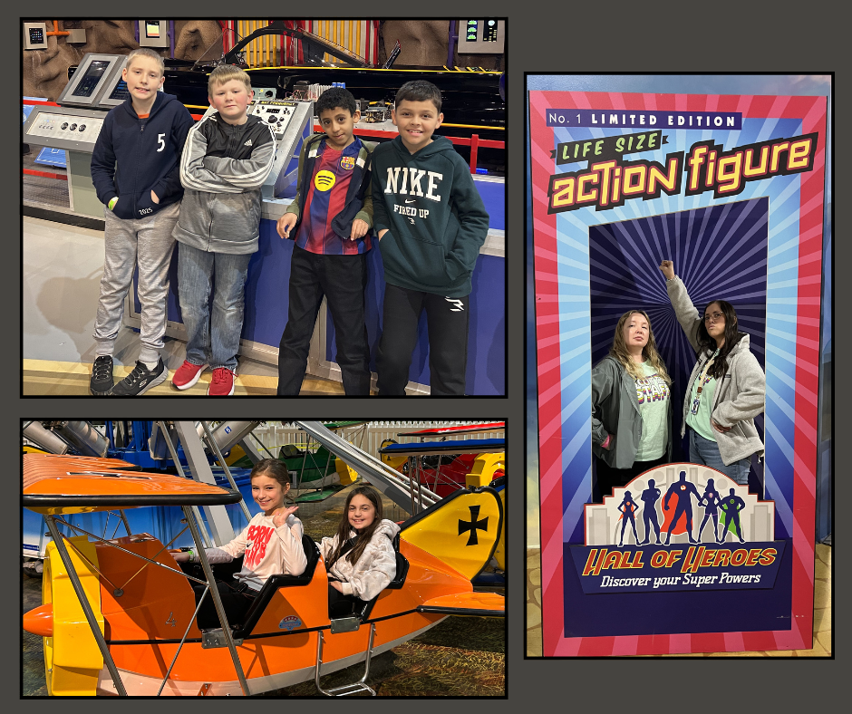 students at kalamazoo air zoo