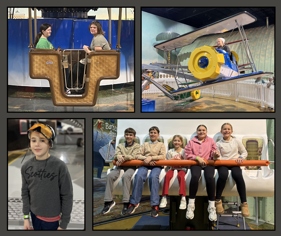 students at kalamazoo air zoo