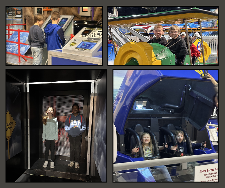 students at kalamazoo air zoo