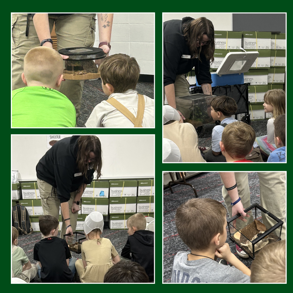 fort wayne zoo showing some creatures to students