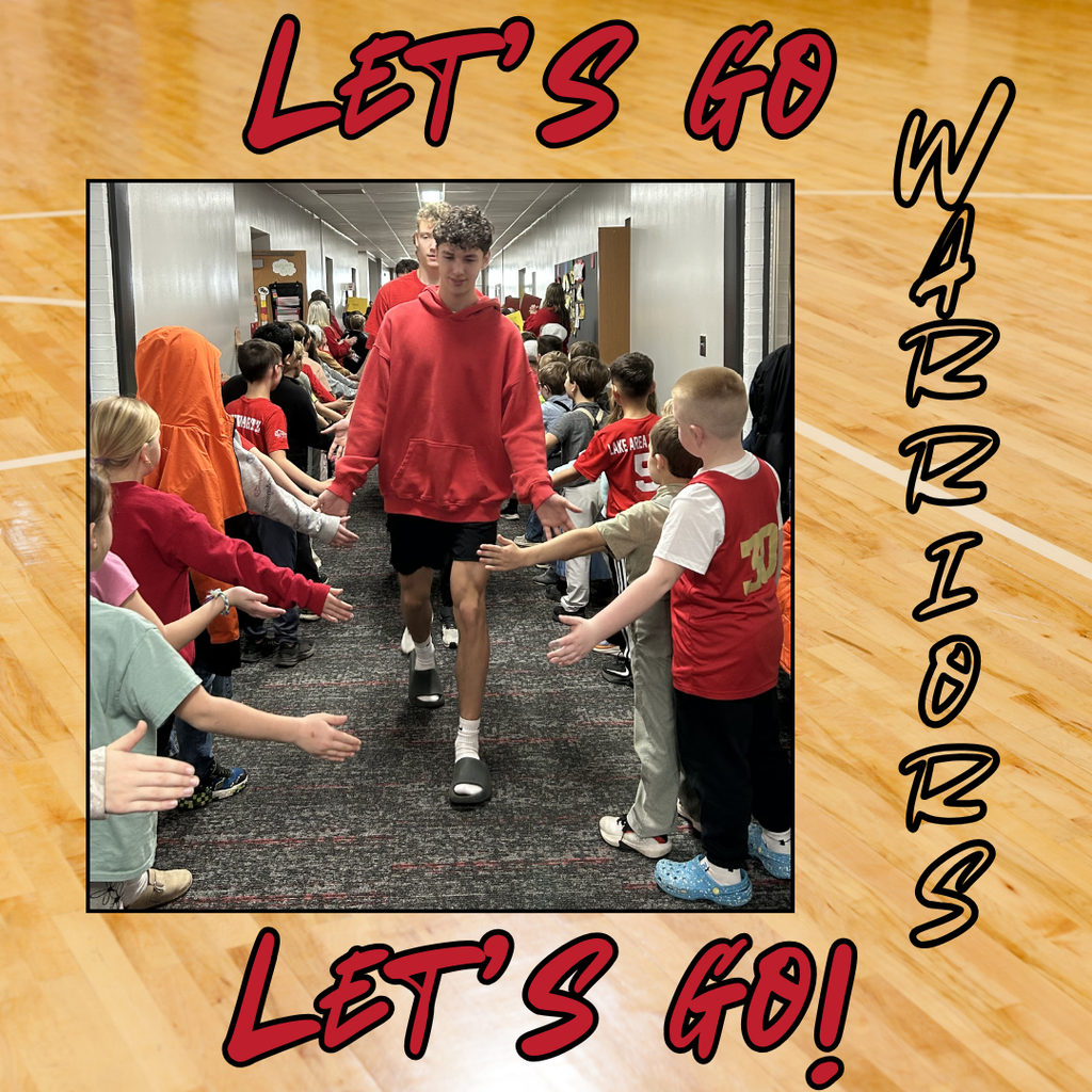 boys basketball team running through the hallways to celebrate