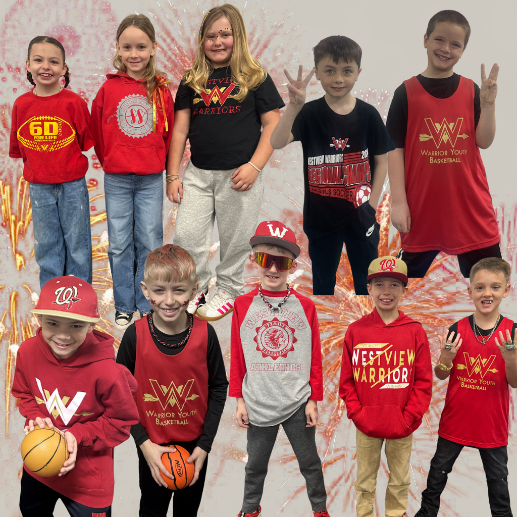 students dressed up for westview spirit day