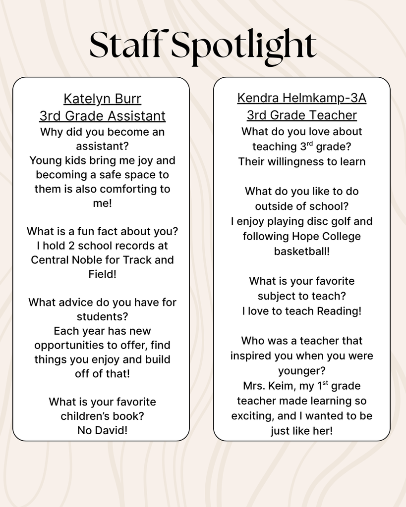 3rd grade spotlight