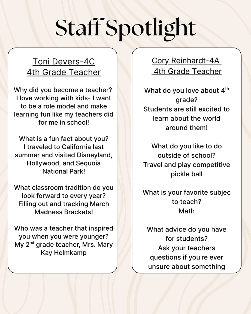 4th grade spotlight