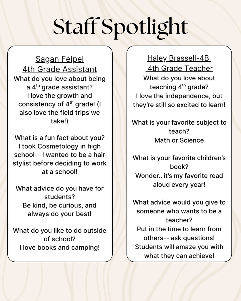 4th grade spotlight