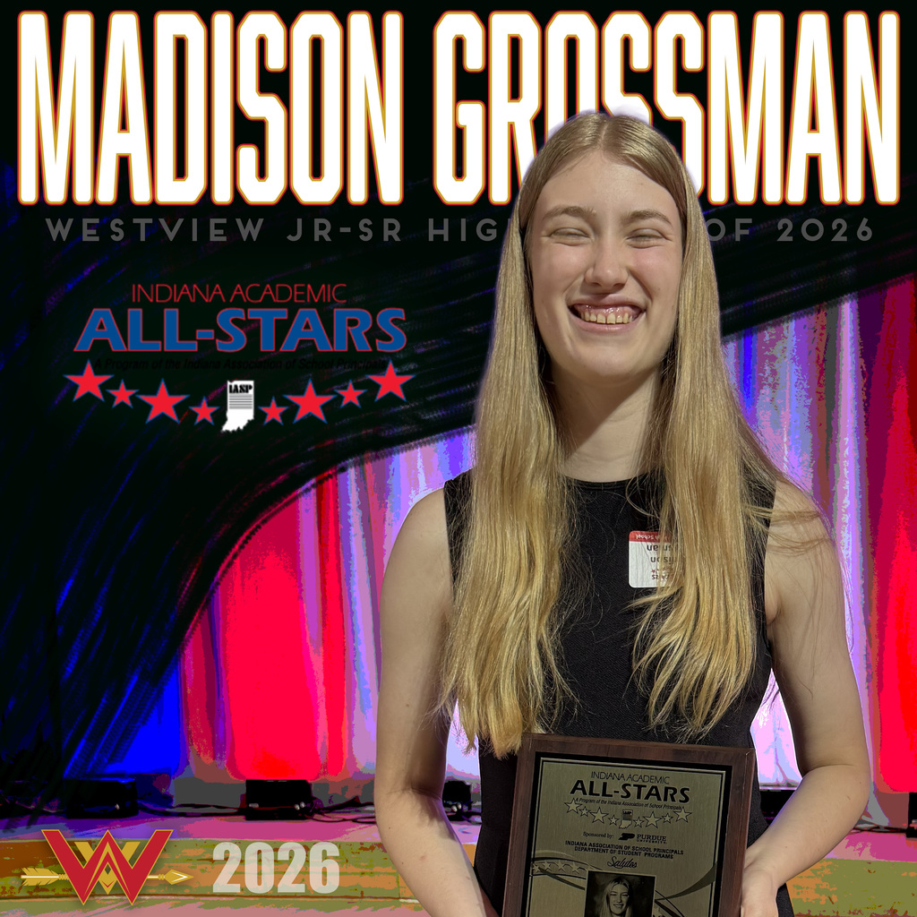 Madison Grossman Indiana Academic All-Star, Class of 2026