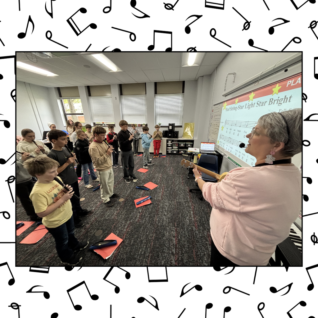 4C playing recorders