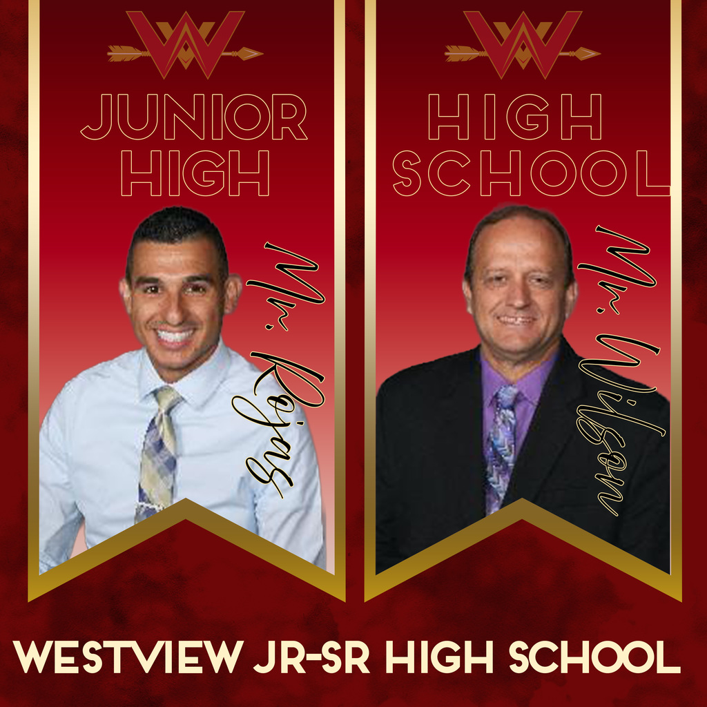 Mr. Rojas and Mr. Wilson National Principals Day