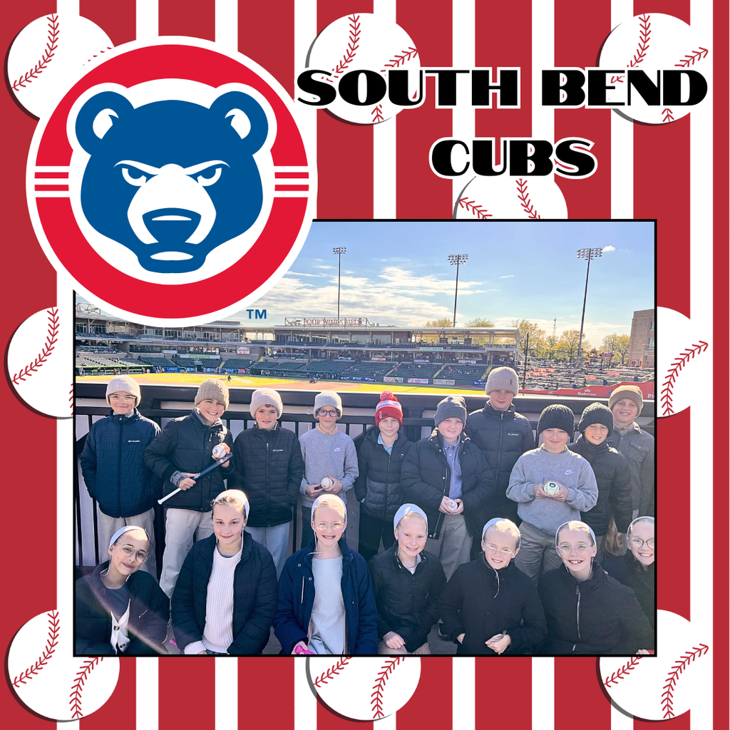 students at a south bend cubs game