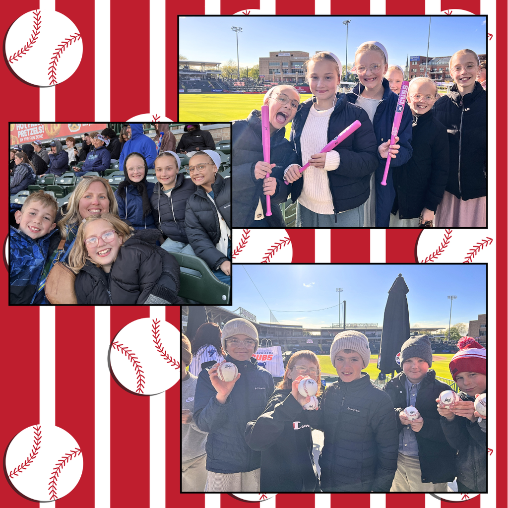 students at a south bend cubs game
