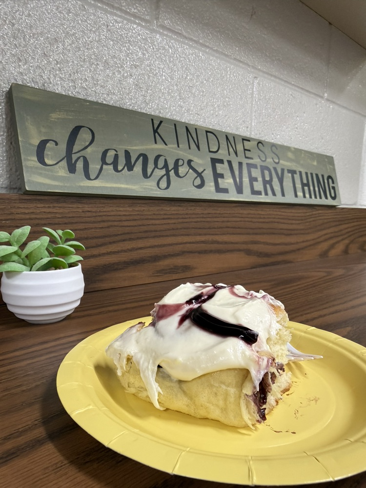 Cinnamon rolls made by Marlene Miller