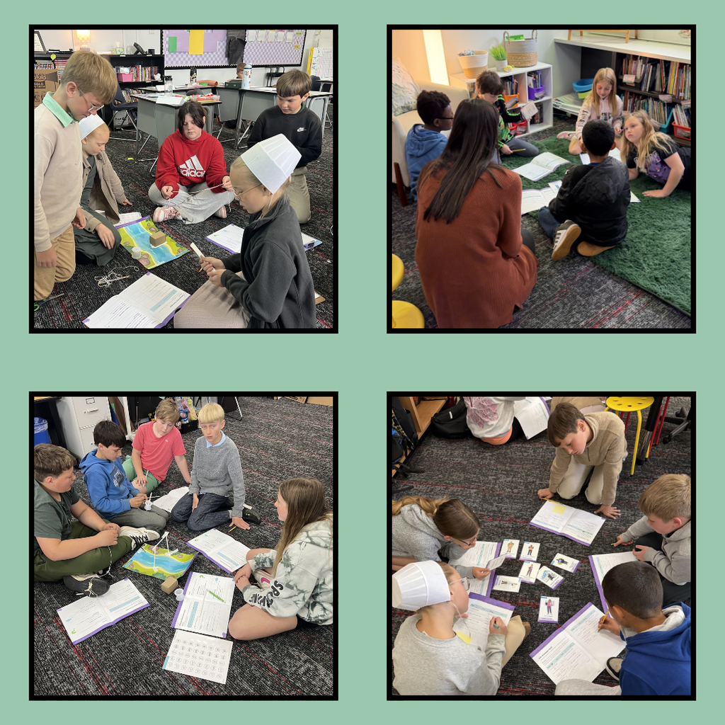 4th graders participating in Junior Achievement