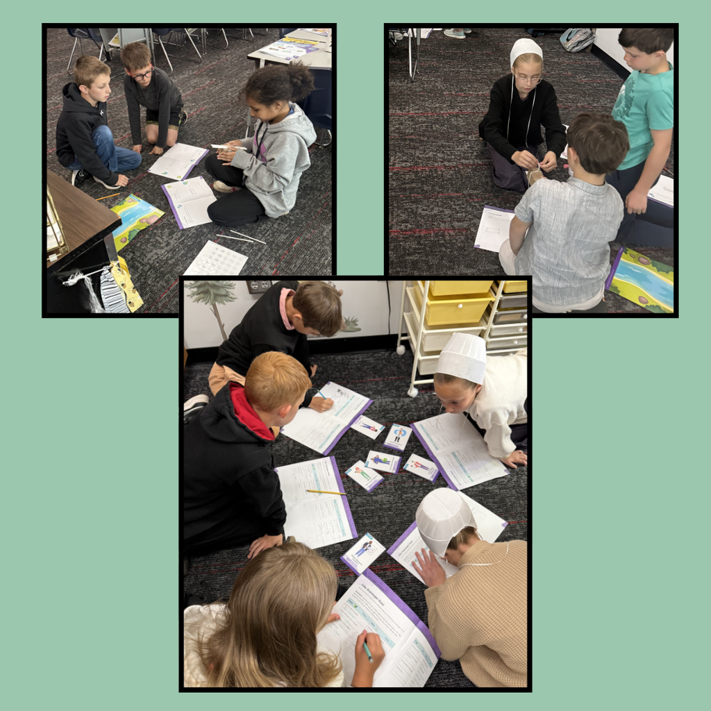 4th graders participating in Junior Achievement