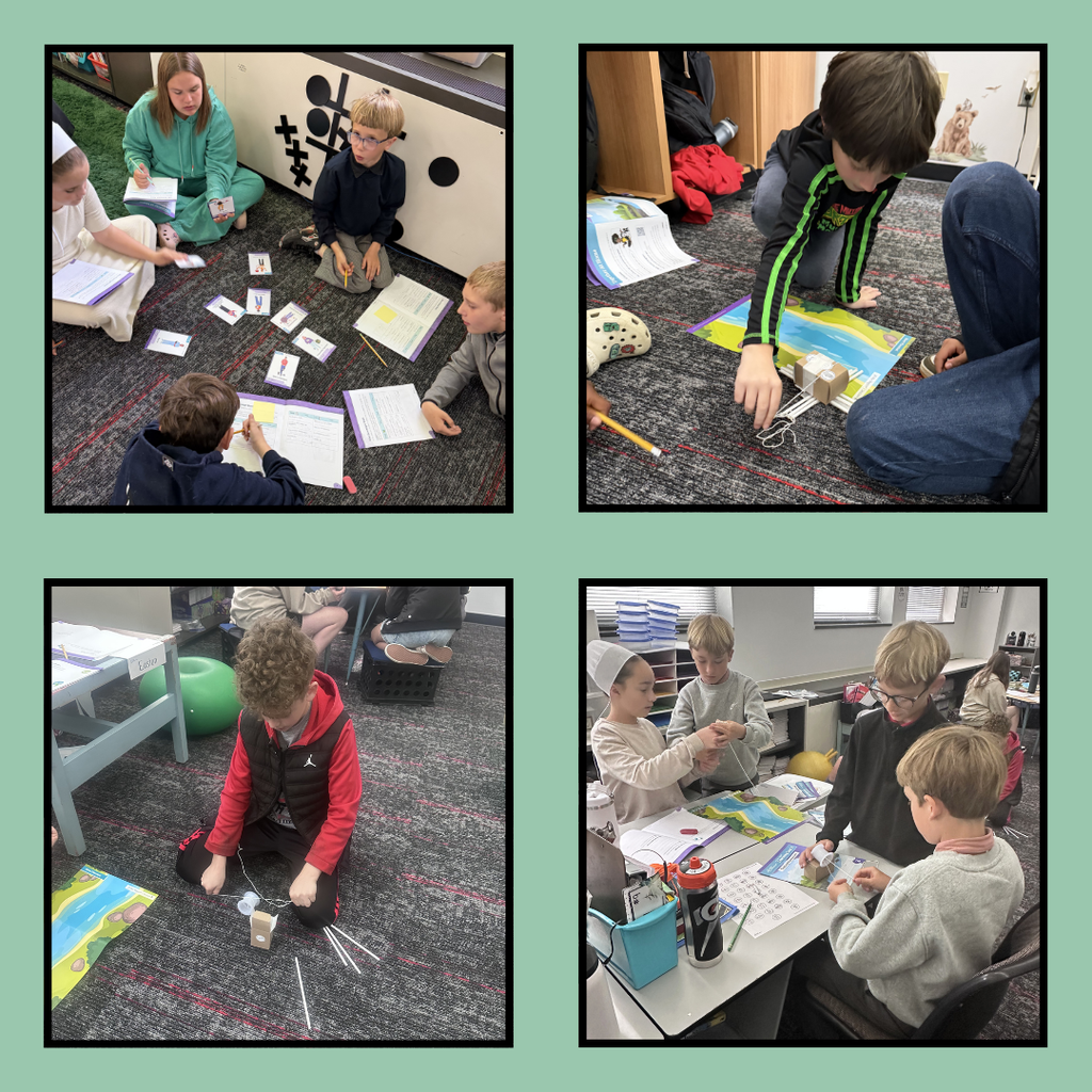 4th graders participating in Junior Achievement