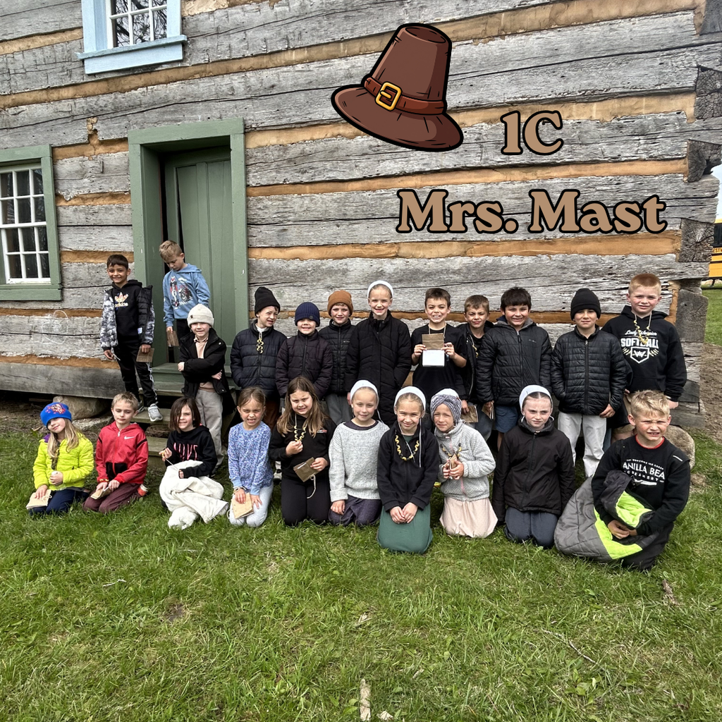1st graders at David Roger's Park.