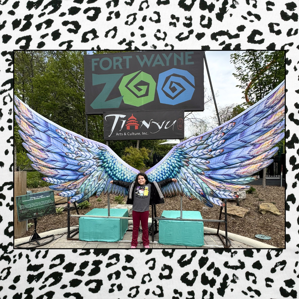 kindergarteners at the zoo