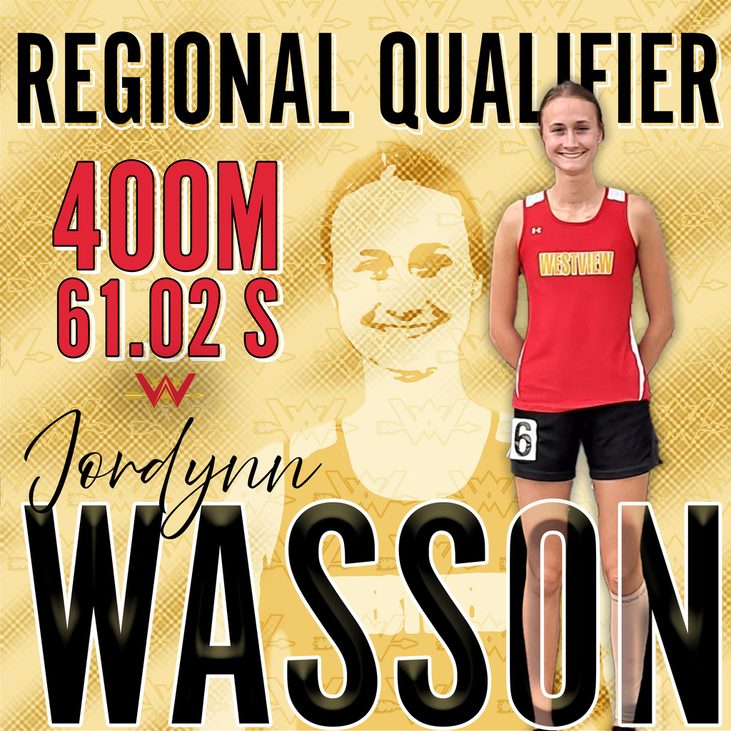 Jordynn Wasson 400 meter regional qualifier