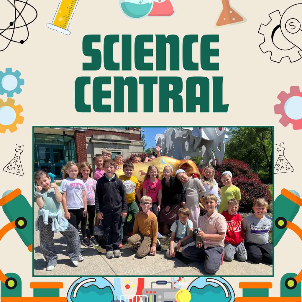 2nd graders at science central