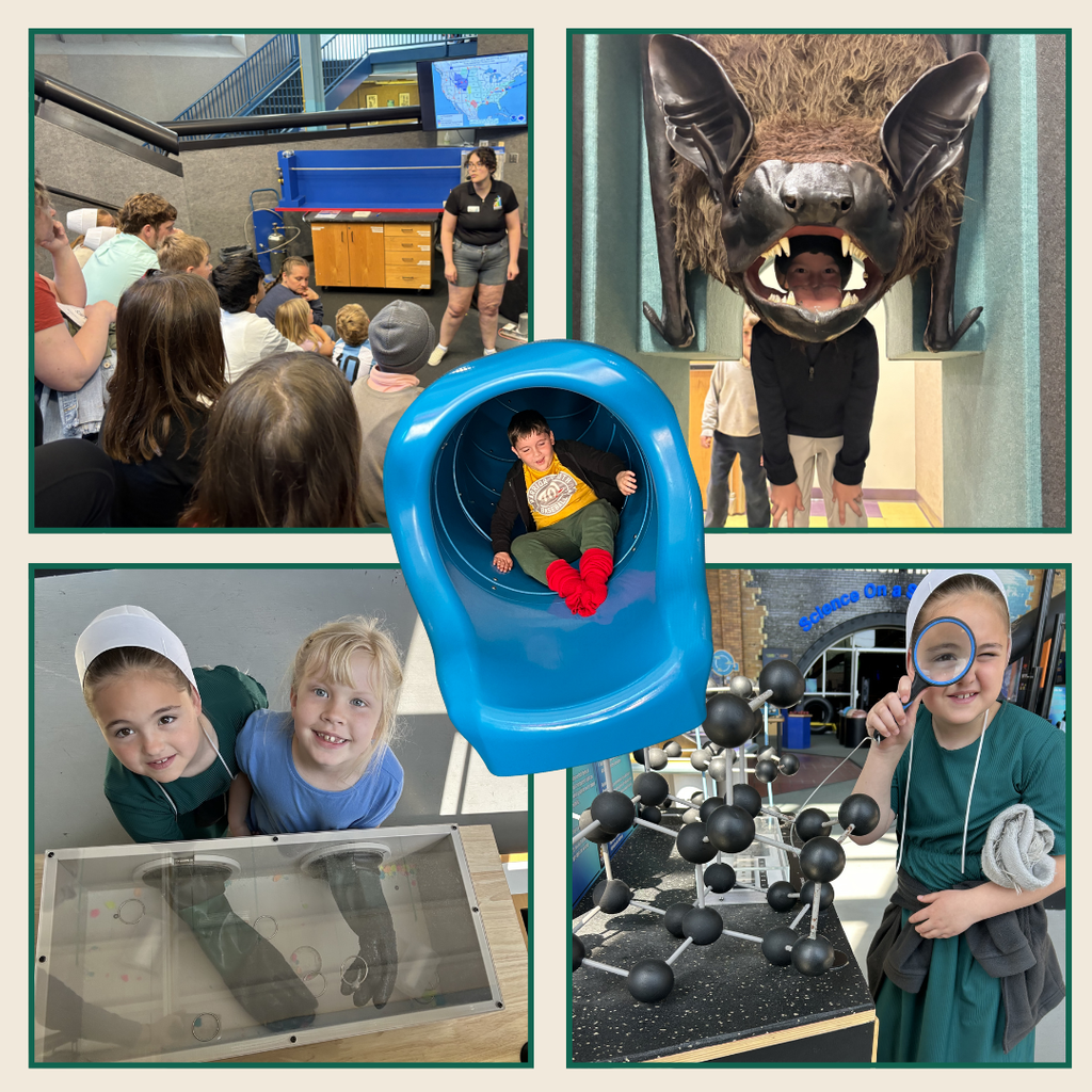 2nd graders at science central